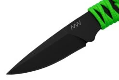 ANV Knives P100 Sleipner Cerakote, Neon Green Paracord, P100-043, Black Kydex Sheath, Couteau De Cou -Pas Cher Lame Pro Magasin ANVP100 043 03 anv
