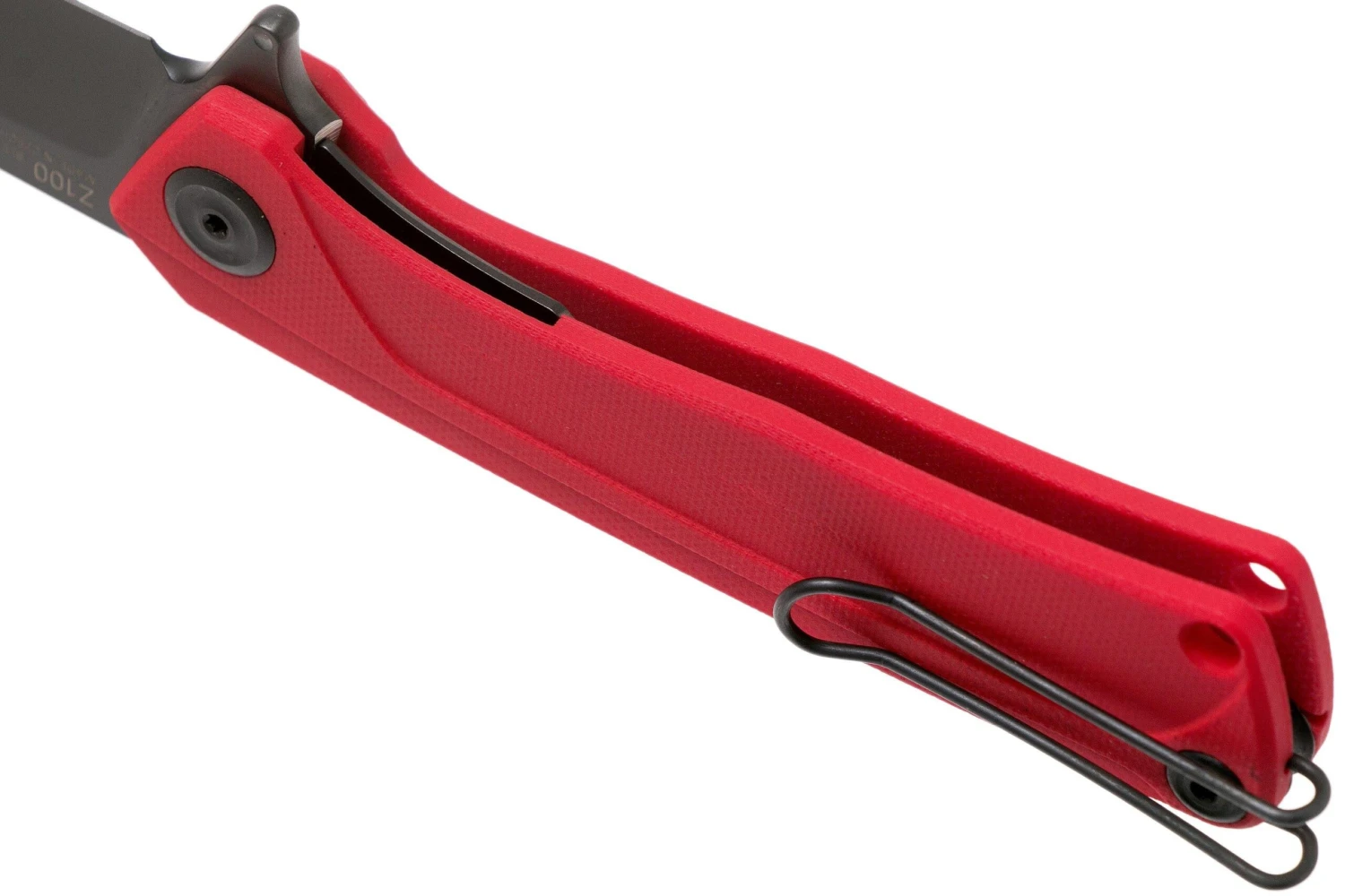 ANV Z100 Sleipner, Linerlock, G10, DLC, Red, ANVZ100-025 Couteau De Poche 5 ANV Z100 Sleipner, Linerlock, G10, DLC, Red, ANVZ100-025 Couteau De Poche – Image 5