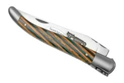 Laguiole En Aubrac Samba Brown L0212SAMIF Bois De Samba Marron, Mat, Couteau De Poche 12 Cm -Pas Cher Lame Pro Magasin AUL0212SAMIF 04 laguioleaubrac