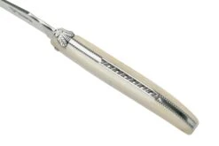 Laguiole En Aubrac Le Perlé 12 Cm L0512OS6J3 Full Handle Os Blanc -Pas Cher Lame Pro Magasin AUL0512OS6J3 07 laguioleaubrac