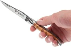 Laguiole En Aubrac 12cm Doubles Platines, Loupe D'olivier, L0712LLI-FSJ1 14 Laguiole En Aubrac 12cm Doubles Platines, Loupe D'olivier, L0712LLI-FSJ1 -Pas Cher Lame Pro Magasin AUL0712LLI FSJ1 07 laguiole en aubrac aul0712lli fsj1 07