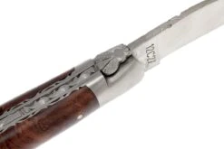 Laguiole En Aubrac 12cm Doubles Platines, Loupe De Palissandre -Pas Cher Lame Pro Magasin AUL0712LPI FSB1 04 laguiole en aubrac aul0712lpi fsb1 04