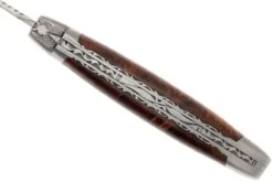 Laguiole En Aubrac 12cm Doubles Platines, Loupe De Palissandre -Pas Cher Lame Pro Magasin AUL0712LPI FSB1 05 laguiole en aubrac aul0712lpi fsb1 05