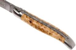 Laguiole En Aubrac 12cm Double Plates, Châtaigne Poncé Main, L0712NWI-FSB1 -Pas Cher Lame Pro Magasin AUL0712NWI FSB1 07 laguiole en aubrac aul0712nwi fsb1 07
