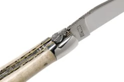 Laguiole En Aubrac 12cm Doubles Platines, érable Ondé Guilloché à La Main L0712EEN1/FSJ1 -Pas Cher Lame Pro Magasin AULL0712EEN1 FSJ1 06 laguiole en aubrac