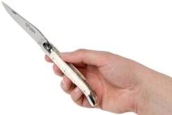 Laguiole En Aubrac 12cm Doubles Platines, érable Ondé Guilloché à La Main L0712EEN1/FSJ1 -Pas Cher Lame Pro Magasin AULL0712EEN1 FSJ1 08 laguiole en aubrac