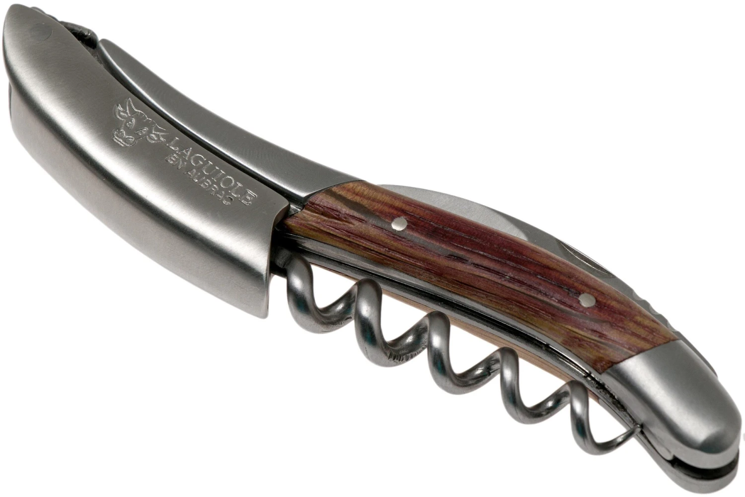 Laguiole En Aubrac Couteau Sommelier En Chêne De Barrique Infusé Dans Du Vin Rouge 1 Laguiole En Aubrac Couteau Sommelier En Chêne De Barrique Infusé Dans Du Vin Rouge