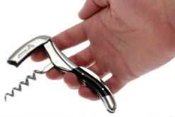 Laguiole En Aubrac Couteau Sommelier Manche En Corne De Buffle Noire -Pas Cher Lame Pro Magasin AUSOM99BUI LSI1 04 laguiole en aubrac sommeliermes ausom99bui lsi1 04