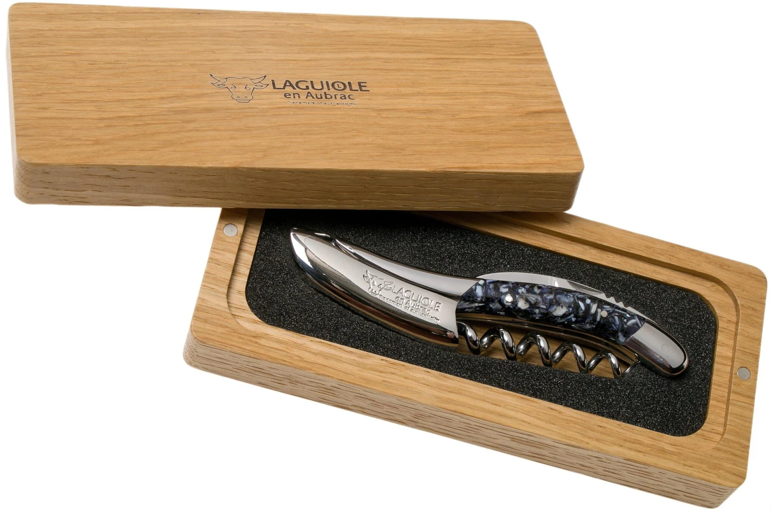 Laguiole En Aubrac SOM99CQHI Couteau Sommelier Coquille De Moule 5 Laguiole En Aubrac SOM99CQHI Couteau Sommelier Coquille De Moule – Image 5