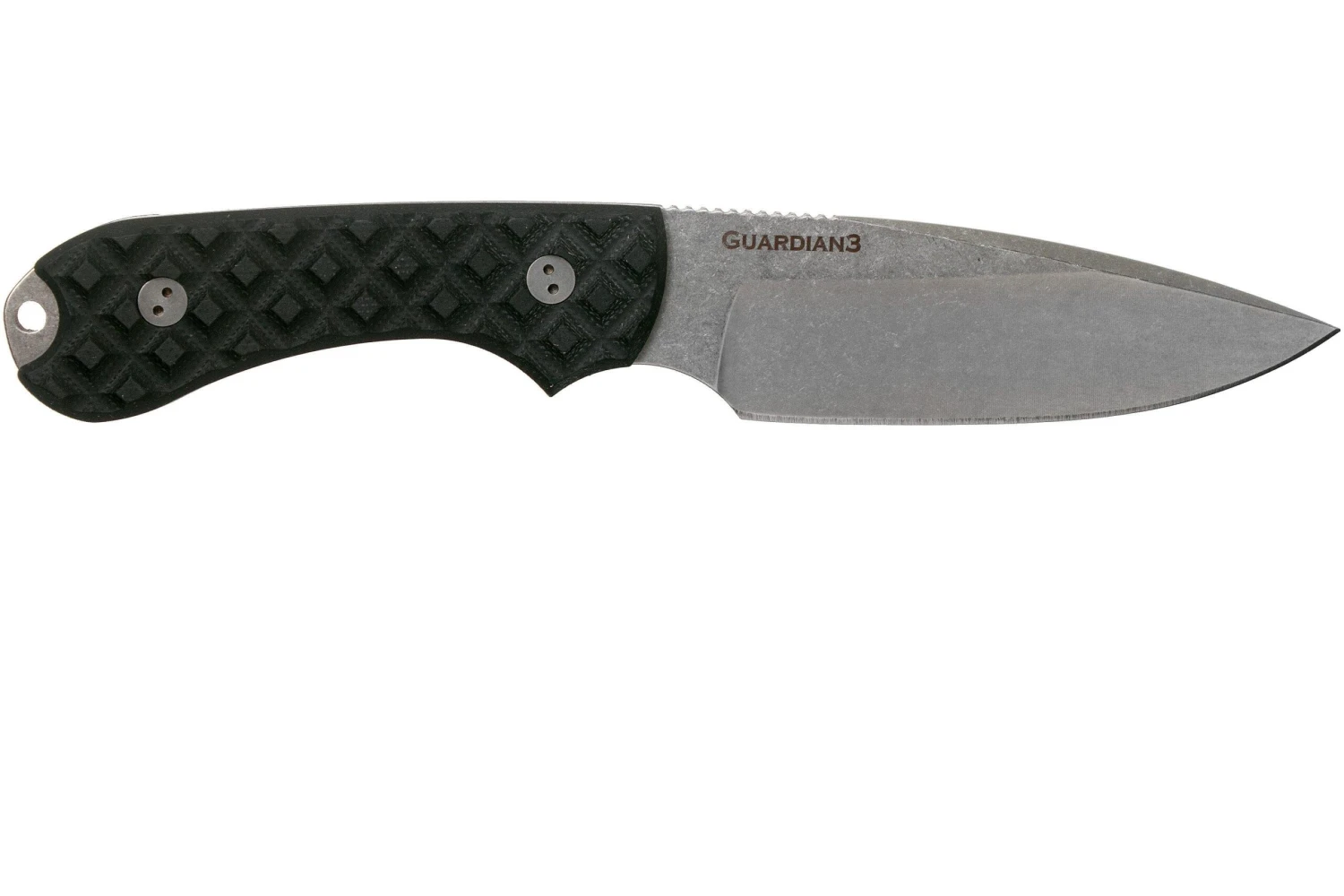 Bradford Guardian 3, Black G10 Guardian 3 M390, False Edge, Sabre Stonewashed 3FE-001-M390 2 Bradford Guardian 3, Black G10 Guardian 3 M390, False Edge, Sabre Stonewashed 3FE-001-M390 – Image 2