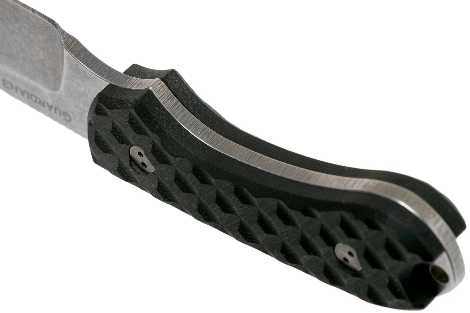 Bradford Guardian 3, Black G10 Guardian 3 M390, False Edge, Sabre Stonewashed 3FE-001-M390 4 Bradford Guardian 3, Black G10 Guardian 3 M390, False Edge, Sabre Stonewashed 3FE-001-M390 – Image 4
