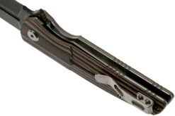 Bestech Fin BG34C-3 Black Stonewashed, Black-Orange-Beige G10 Couteau De Poche 11 Bestech Fin BG34C-3 Black Stonewashed, Black-Orange-Beige G10 Couteau De Poche -Pas Cher Lame Pro Magasin BHBG34C 3 05 bestech