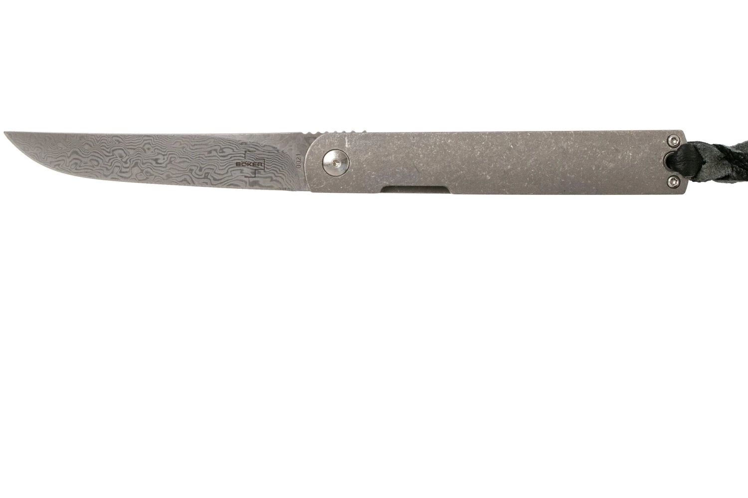 Böker Plus Nori Damascus 01BO897DAM Couteau De Poche, Kansei Matsuno Design 1 Böker Plus Nori Damascus 01BO897DAM Couteau De Poche, Kansei Matsuno Design