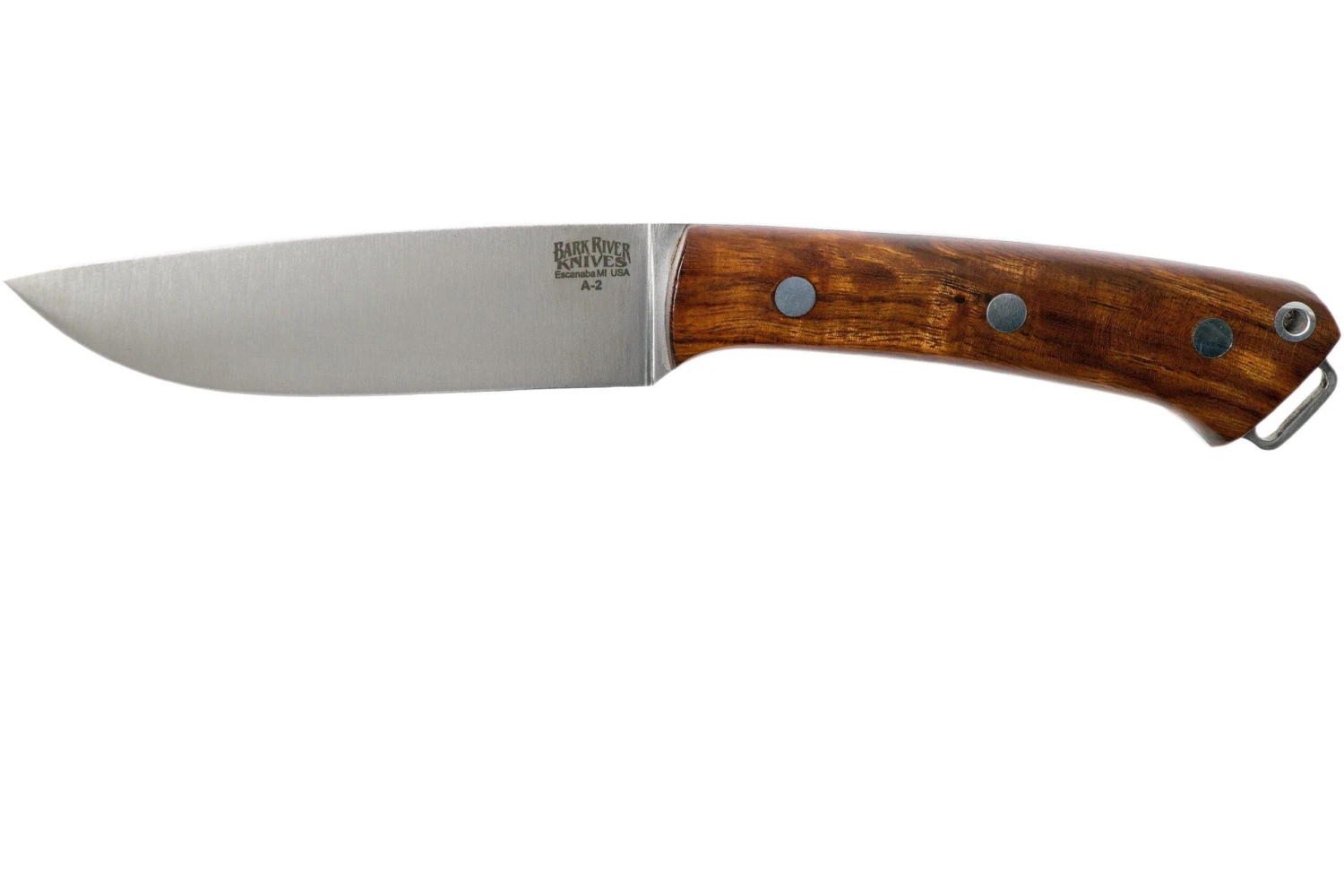 Bark River Fox River A2, Desert Ironwood Couteau De Chasse 1 Bark River Fox River A2, Desert Ironwood Couteau De Chasse