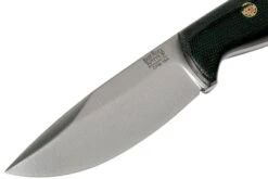 Bark River North Country EDC CPM 154, Black Canvas Micarta, Mosaic Pins Couteau Fixe -Pas Cher Lame Pro Magasin BRK02 054BCMMP 03 bark river knives