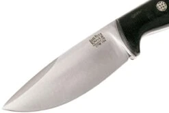 Bark River North Country EDC CPM 154, Black Canvas Micarta, Mosaic Pins -Pas Cher Lame Pro Magasin BRK02 054BRKC MP 03 bark river brk02 054brkc mp 03