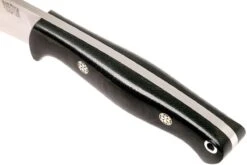 Bark River North Country EDC CPM 154, Black Canvas Micarta, Mosaic Pins -Pas Cher Lame Pro Magasin BRK02 054BRKC MP 05 bark river brk02 054brkc mp 05