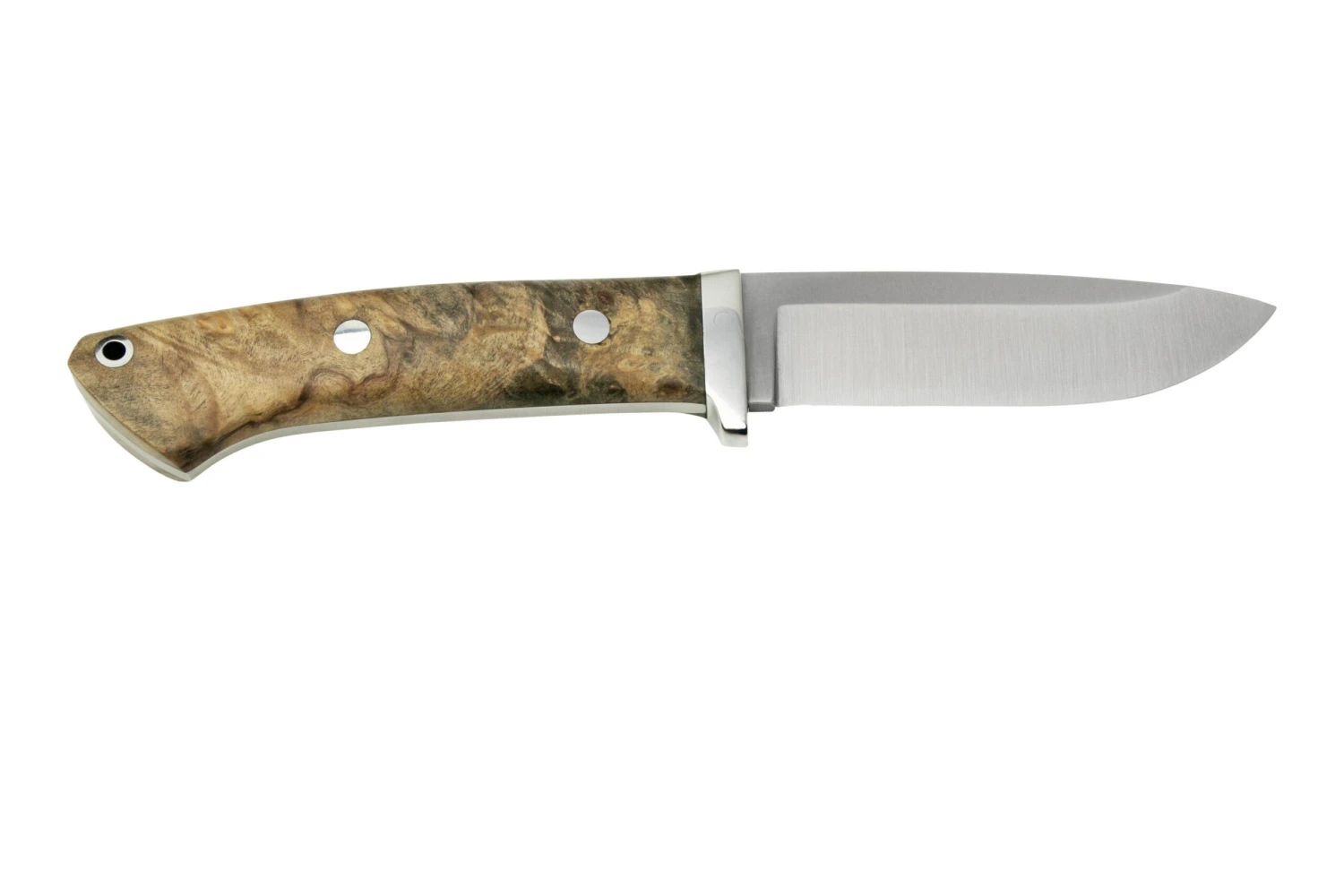 Bark River Classic Drop Point Hunter CPM S45VN Buckeye Burl, Couteau Fixe 2 Bark River Classic Drop Point Hunter CPM S45VN Buckeye Burl, Couteau Fixe – Image 2