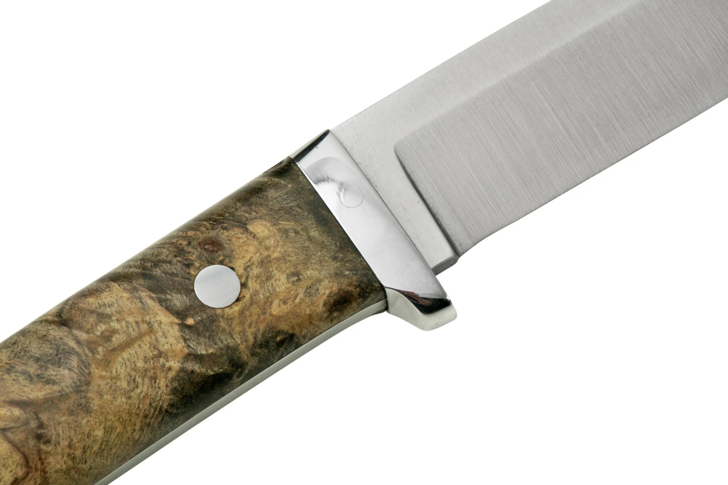 Bark River Classic Drop Point Hunter CPM S45VN Buckeye Burl, Couteau Fixe 5 Bark River Classic Drop Point Hunter CPM S45VN Buckeye Burl, Couteau Fixe – Image 5