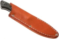 Bark River Mini Aurora CPM 3V, Black Linen Matte Micarta, Hollow Pins 12 Bark River Mini Aurora CPM 3V, Black Linen Matte Micarta, Hollow Pins -Pas Cher Lame Pro Magasin BRK06 025BRKLM 06 bark river knives v202111