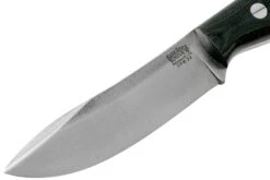 Bark River Mini Aurora Hunter CPM 3V, Black Canvas Micarta -Pas Cher Lame Pro Magasin BRK06 028BRKC 03 bark river knives