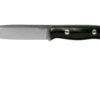 Bark River Aurora A2 Black Canvas Micarta, Couteau Bushcraft