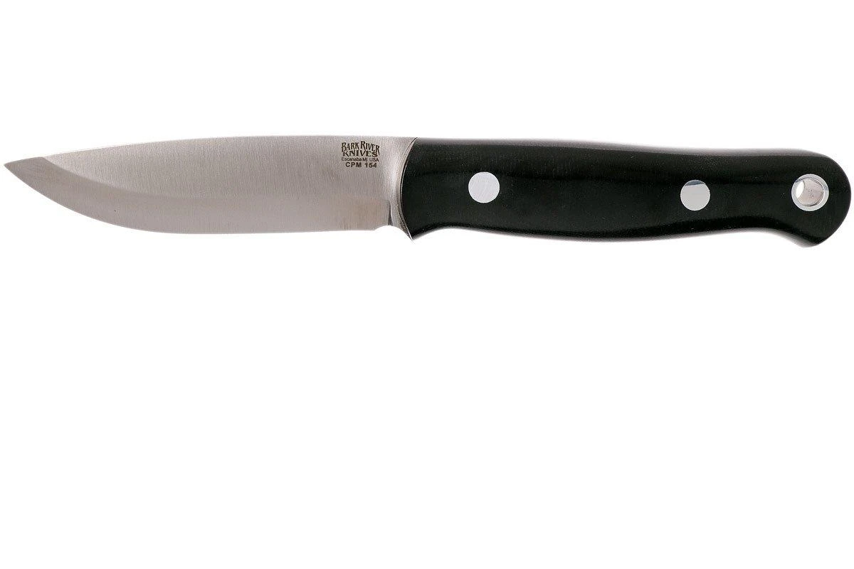Bark River Bushcrafter I CPM 154, Black Canvas Micarta 1 Bark River Bushcrafter I CPM 154, Black Canvas Micarta