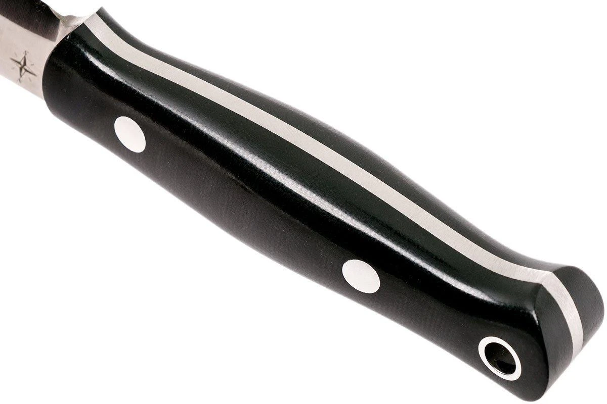 Bark River Bushcrafter I CPM 154, Black Canvas Micarta 4 Bark River Bushcrafter I CPM 154, Black Canvas Micarta – Image 4