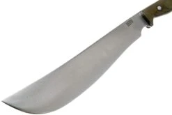 Bark River Bravo Machete CPM 1V Green Canvas Micarta Machette -Pas Cher Lame Pro Magasin BRK07 371GNC 03 bark river