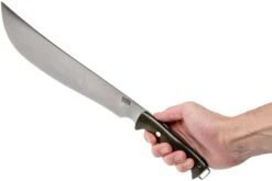 Bark River Bravo Machete CPM 1V Green Canvas Micarta Machette -Pas Cher Lame Pro Magasin BRK07 371GNC 06 bark river