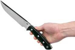 Bark River STS 7.5 CPM 154, Black Canvas Micarta -Pas Cher Lame Pro Magasin BRK07 857BKRC 06 bark river knives