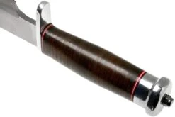 Bark River Shining Mountain Bowie A2 Aged Stacked Leather, Single Quillion Couteau Bowie -Pas Cher Lame Pro Magasin BRK08 212ASDL01 04 bark river knives