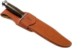 Bark River Shining Mountain Bowie A2 Aged Stacked Leather, Single Quillion Couteau Bowie -Pas Cher Lame Pro Magasin BRK08 212ASDL01 06 bark river knives
