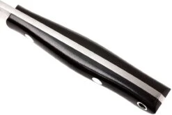 Bark River Kalahari Bushman A2, Black Canvas Micarta, Brown Sheath -Pas Cher Lame Pro Magasin BRK12 116BRKC 05 bark river brk12 116brkc 05