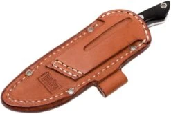 Bark River Kalahari Bushman A2, Black Canvas Micarta, Brown Sheath -Pas Cher Lame Pro Magasin BRK12 116BRKC 08 bark river brk12 116brkc 08