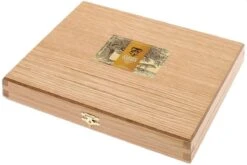 Claude Dozorme Laguiole Coffret De Couteaux à Steak 6 Pièces, Bois Variés -Pas Cher Lame Pro Magasin CD5 60 001 16 09 claude dozorme cd5 60 001 16 09