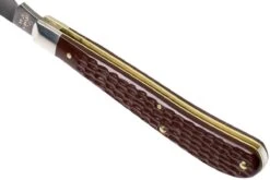 Case Slimline Trapper Brown Synthetic, 00135, 31048 SS Couteau De Poche -Pas Cher Lame Pro Magasin CE135 05 case ce135 05