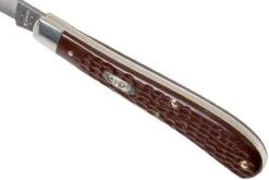 Case Slimline Trapper Brown Synthetic, 00135, 31048 SS Couteau De Poche -Pas Cher Lame Pro Magasin CE135 06 case ce135 06