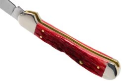 Case Copperhead Dark Red Bone, Peach Seed Jig, 31954, 61749L CV Couteau De Poche -Pas Cher Lame Pro Magasin CE31954 05 case