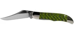Case Kickstart Mid Folding Hunter Green & Black Carbon Fibre-G10 Weave Smooth, 50711, 101265AC SS Couteau De Poche