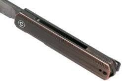 Civivi Exarch C2003DS-2 Damascus, Copper Couteau De Poche -Pas Cher Lame Pro Magasin CIC2003DS 2 07 civivi