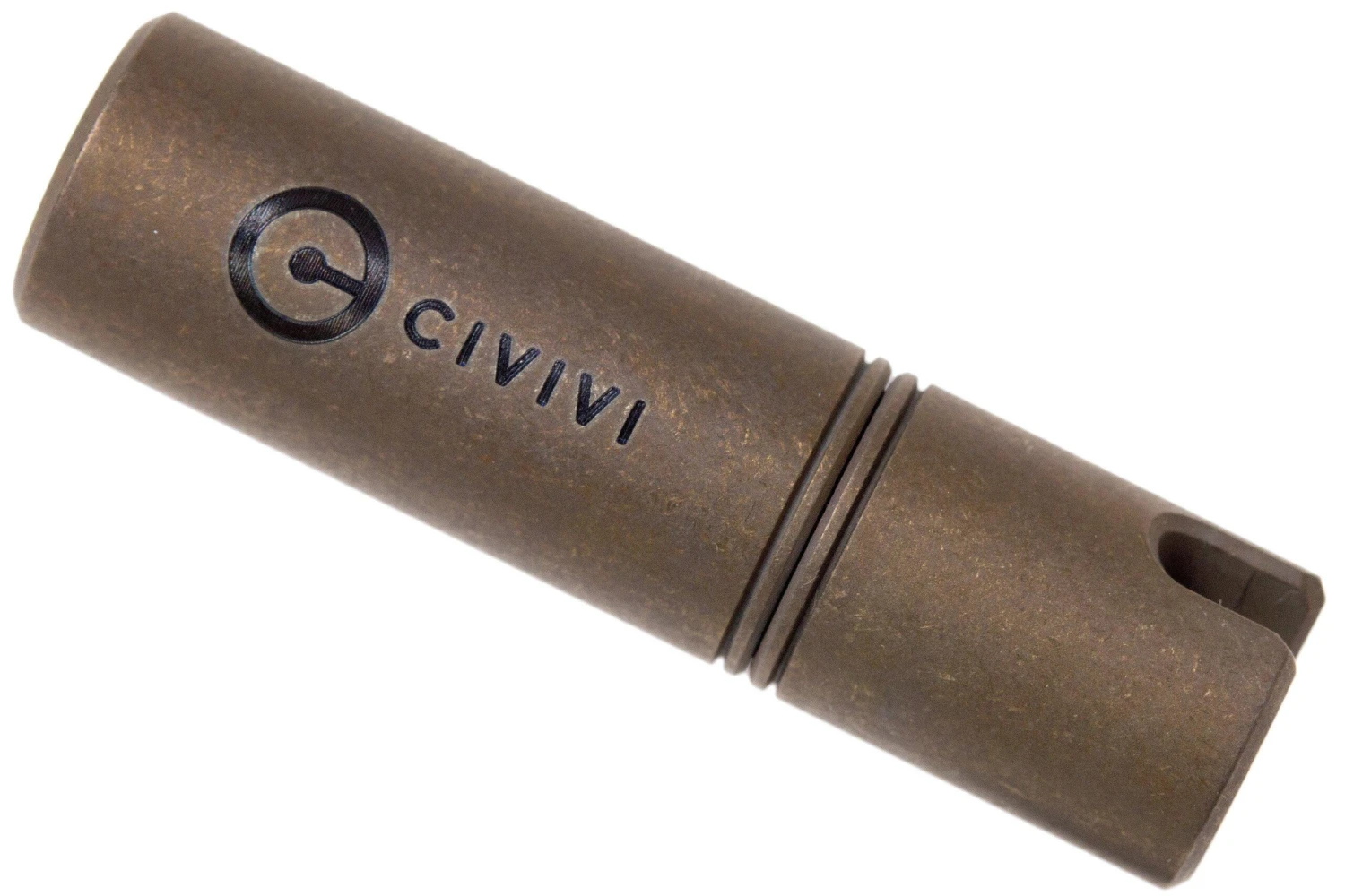 Civivi C20048-2 Key Bit Container Bronze Titanium 2 Civivi C20048-2 Key Bit Container Bronze Titanium – Image 2
