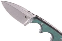 CRKT Minimalist Spear Point, Green Black, Couteau De Cou, Alan Folts Design -Pas Cher Lame Pro Magasin CK 2396 03 crkt