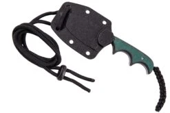 CRKT Minimalist Spear Point, Green Black, Couteau De Cou, Alan Folts Design -Pas Cher Lame Pro Magasin CK 2396 06 crkt