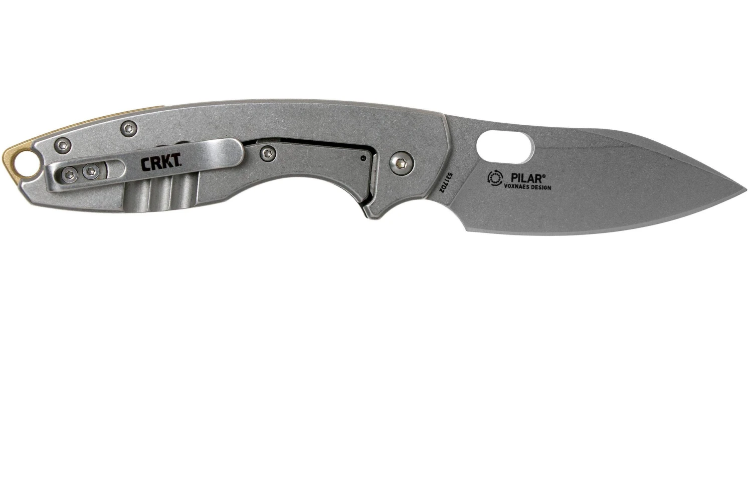 CRKT Pilar III D2 5317D2 Couteau De Poche, Jesper Voxnaes Design 2 CRKT Pilar III D2 5317D2 Couteau De Poche, Jesper Voxnaes Design – Image 2