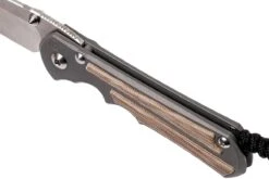 Chris Reeve Inkosi Large Insingo Natural Micarta Inlay, Droitier -Pas Cher Lame Pro Magasin CRINKL IN MI N 07 chris reeve crinkl in mi n 07