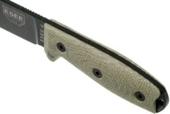 ESEE Model 4 Black Blade 3D Green Canvas Micarta Couteau De Survie 4PB-017 étui Noir + Clip De Poche -Pas Cher Lame Pro Magasin EE 4PB 017 05 esee knives