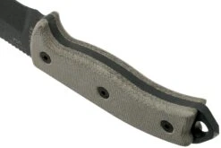 ESEE Model 5 Tactical Gunsmoke, Desert Tan Handle 5P-TG Avec étui Kydex + Clip Ceinture -Pas Cher Lame Pro Magasin EE ESEE 5P TG 04 esee knives