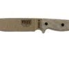 ESEE Model 6 Desert Tan Blade 6P-DE Couteau De Survie Avec étui Zytel + Clip Ceinture