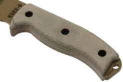 ESEE Model 6 Desert Tan Blade 6P-DE Couteau De Survie Avec étui Zytel + Clip Ceinture -Pas Cher Lame Pro Magasin EE ESEE 6P DE 04 esee knives ee esee 6p de 04